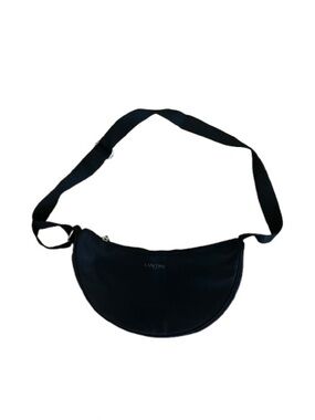 Lancome Black Crescent Crossbody Bag